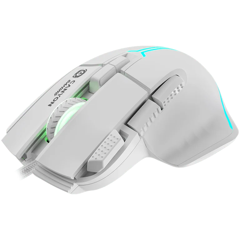 CANYON mouse Fortnax GM-636 RGB 9buttons Wired White
