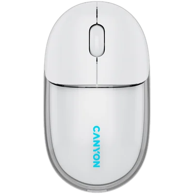 CANYON mouse OnClick 24 BT/ Wireless Transparent/White