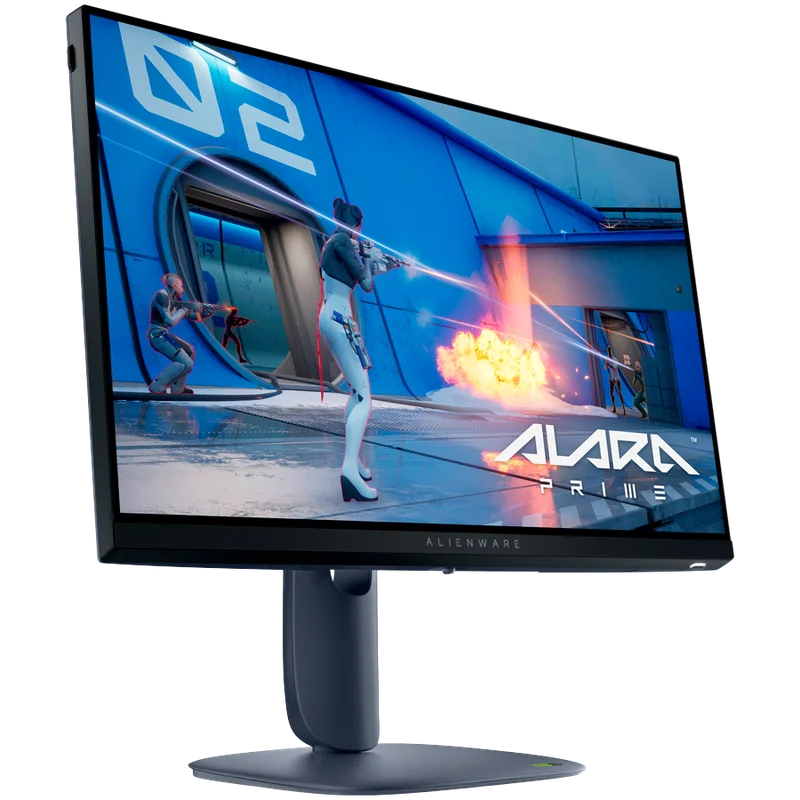 Monitor LED Alienware AW2525HM 24.5" 1920x1080, FHD, 320Hz, Fast IPS AG, 16:9, 1000:1, 400 cd/m2, 1ms/0.5ms, 178/178, 99% sRGB, DP 1.4, 2xHDMI 2.1, 1xUSB-B, 2xUSB-A, Flicker-free, Tilt, Swivel, Pivot, Height Adjust (11cm), G-SYNC, FS Pr. 3Y