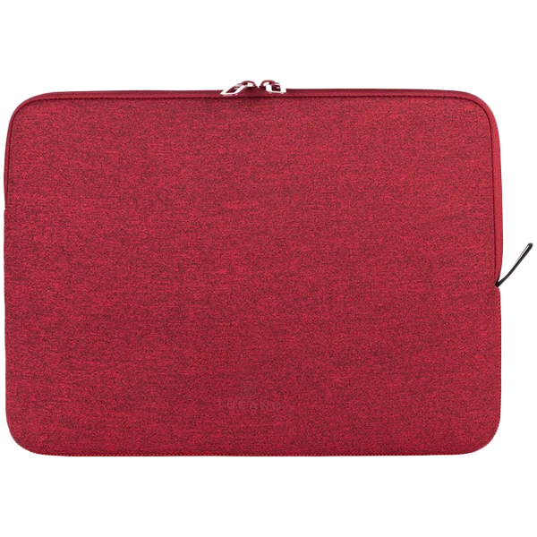 TUCANO MELANGE Sleeve for MacBook Air 15 (2023) / MacBook Pro 15 (2016-2019) / Laptop 14 / Laptop 13, Burgundy