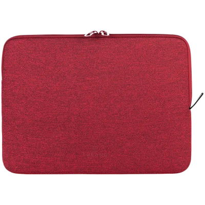 TUCANO MELANGE Sleeve for MacBook Air 15 (2023) / MacBook Pro 15 (2016-2019) / Laptop 14 / Laptop 13, Burgundy