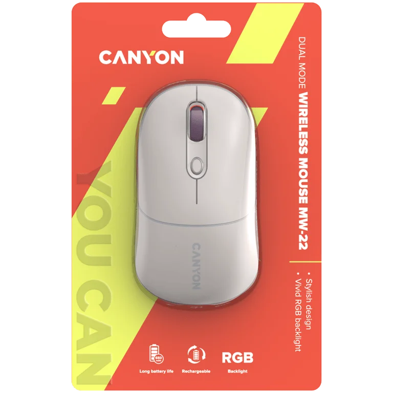 CANYON mouse MW-22 2in1 BT/ Wireless Rice