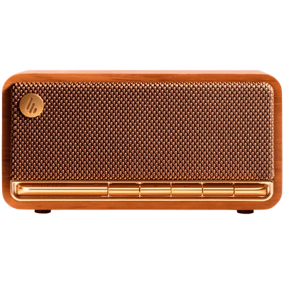 Edifier MP230 Bluetooth Speaker, BT V5.0, USB-C, AUX, TF Card, 2x 48mm Drivers, USB-C, 20W (RMS), Brown