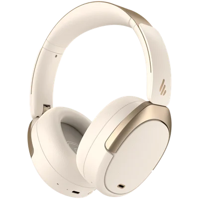 Edifier WH950NB Wireless Over-Ear Headphones, 40mm Dynamic Titanium-Coated Drivers, BT V5.4, ANC, Hi-Res Audio Certification, Up To 80H Battery, USB-C, Ivory
