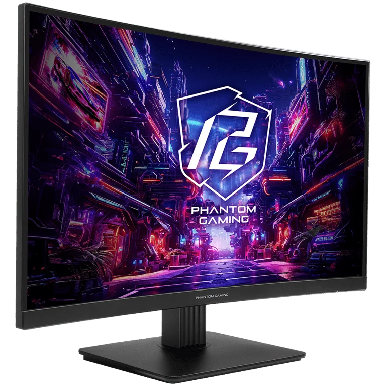 Монитор ASRock 27" QHD VA Curved 180Hz 1ms FreeSync 132% sRGB