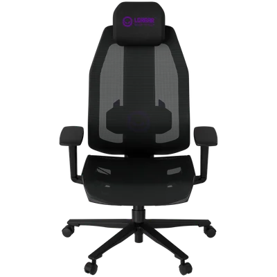 Гейминг стол LORGAR – CHP51 Pro Mesh, черен, регулируем, 4D подлакътници