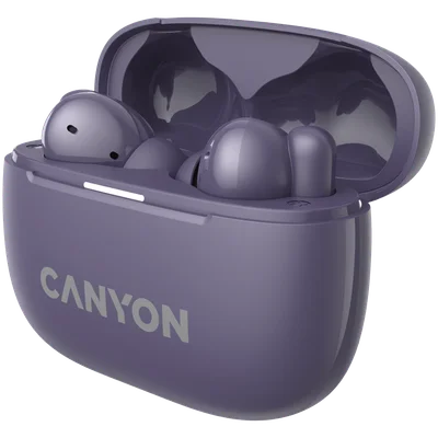CANYON headset OnGo TWS-10 ANC+ENC Purple