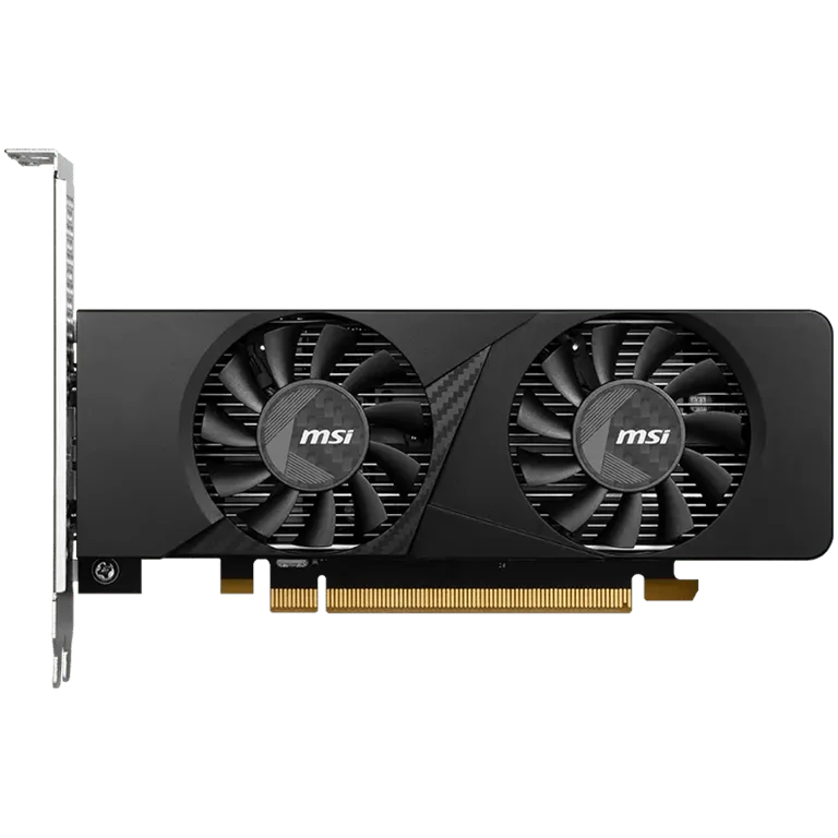 MSI Video Card Nvidia GeForce RTX 3050 LP E 6G OC, 2x HDMI, 1x DP, DUAL FAN, ATX