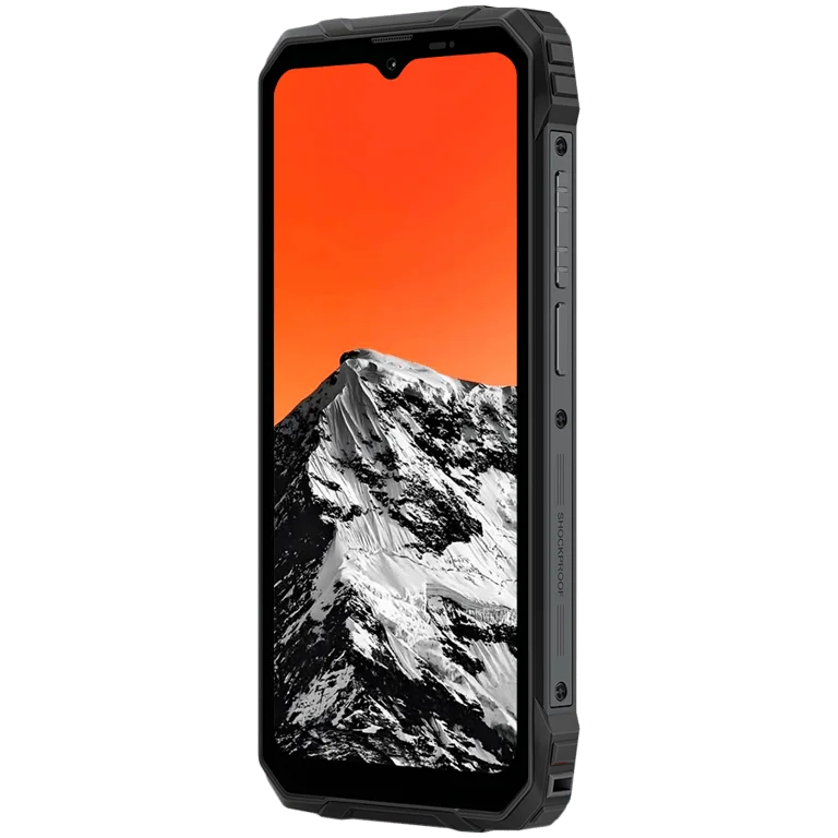 Смартфон Blackview FORT 1 6.56" HD+ 90Hz, Unisoc T615, 6GB RAM, 256GB, Android 15, 10000mAh, Черен, Меоустойчив (MIL-STD)