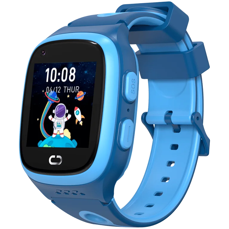 Детски смарт часовник Canyon ZEFIR KW-49 eSIM 4G 1.4" GPS Wi-Fi Син
