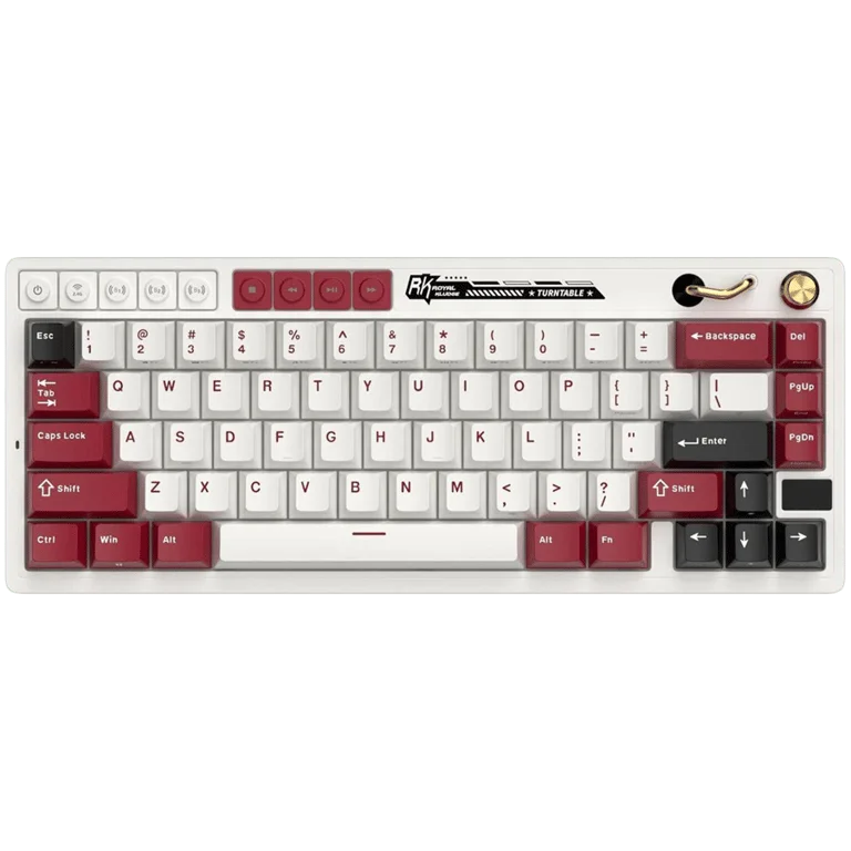 Гейминг клавиатура ROYAL KLUDGE RK M65 Famicom Cream switch