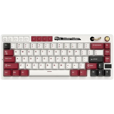 Гейминг клавиатура ROYAL KLUDGE RK M65 Famicom Cream switch