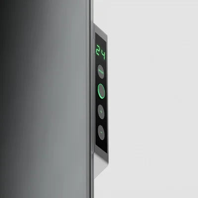Отоплителен уред AENO – AGH0005S, 700W, закалено стъкло, инфрачервено+конвекция, сив