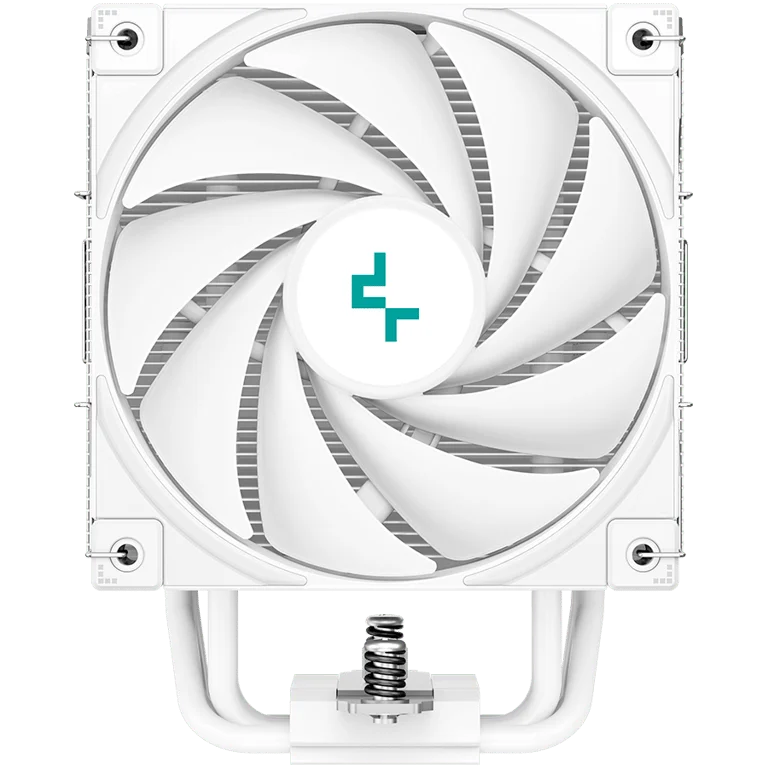 Охладител за процесор DeepCool AK500 WH 1x120mm вентилатор, TDP 240W, 5 топлинни тръби, Бял