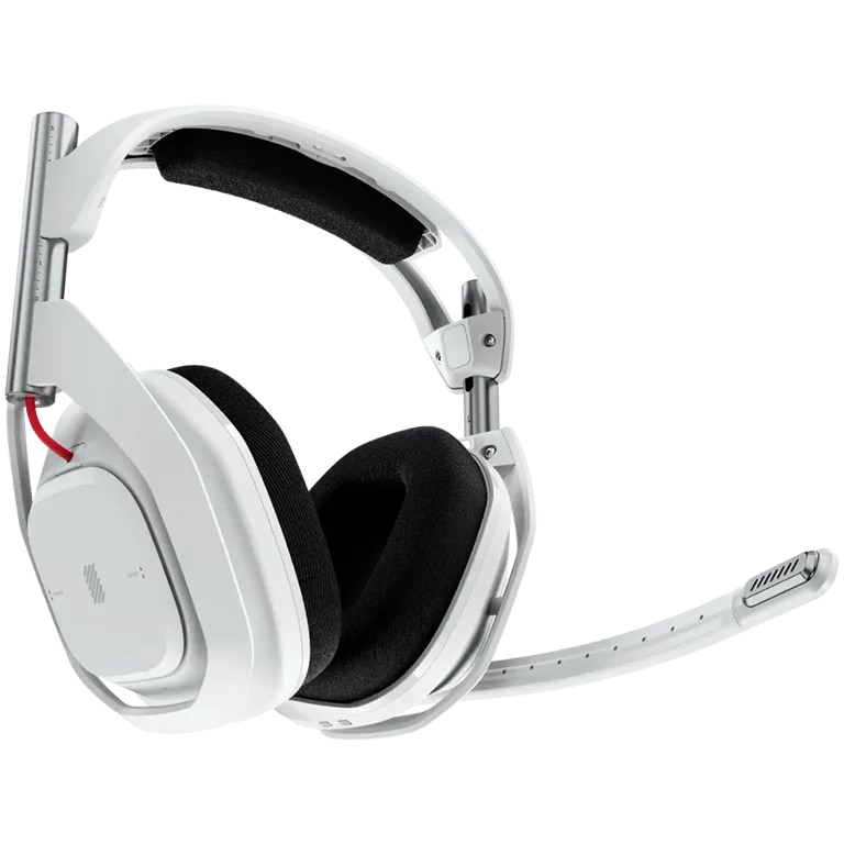 LOGITECH Astro A50 LIGHTSPEED Wireless Gaming Headset + Base Station - WHITE - 2.4GHZ - PLUGC - EMEA28-935