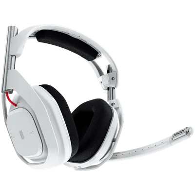 LOGITECH Astro A50 LIGHTSPEED Wireless Gaming Headset + Base Station - WHITE - 2.4GHZ - PLUGC - EMEA28-935