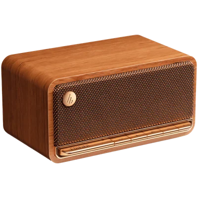 Edifier MP230 Bluetooth Speaker, BT V5.0, USB-C, AUX, TF Card, 2x 48mm Drivers, USB-C, 20W (RMS), Brown