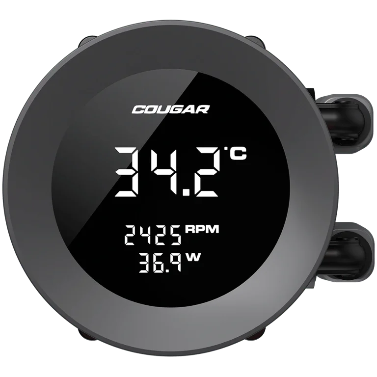 COUGAR Poseidon Vistek ARGB 240 AiO Liquid Watercooling - Black