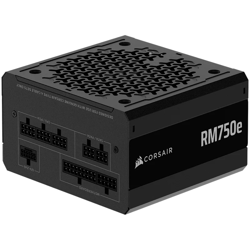 Захранване CORSAIR RMe Series RM750e 750W ATX 3.1 PCIe 5.1 Cybenetics Gold, модулно