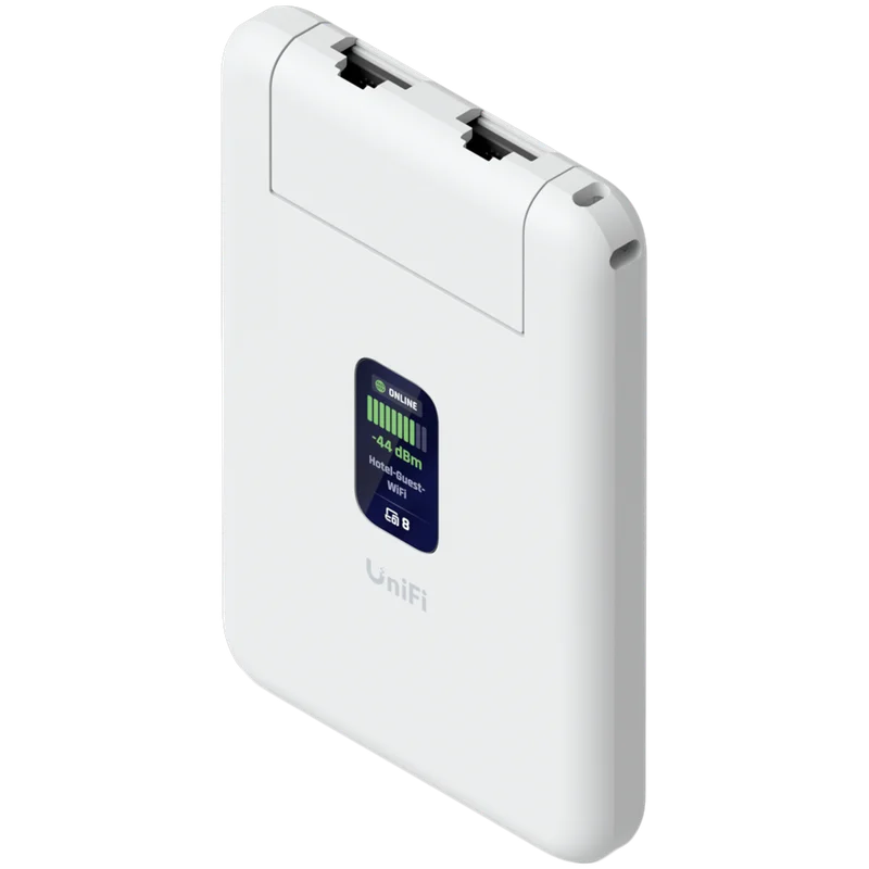 Маршрутизатор UBIQUITI – UTR UniFi Travel Router, Wi-Fi ac, 2x2 MU-MIMO, бял