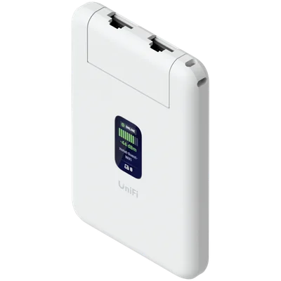 Маршрутизатор UBIQUITI – UTR UniFi Travel Router, Wi-Fi ac, 2x2 MU-MIMO, бял
