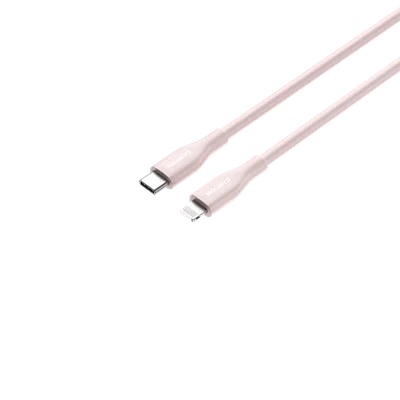 USB-C към Lightning кабел CANYON CLNM60 60W MFI 1m силиконов Розов