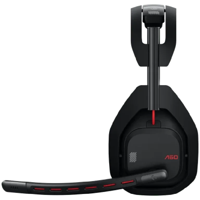 Гейминг слушалки LOGITECH – Astro A50, безжични, 40 mm, Dolby Atmos, 24 ч. батерия, черни