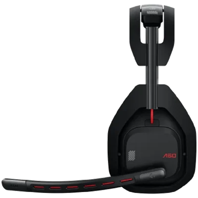 Гейминг слушалки LOGITECH – Astro A50, безжични, 40 mm, Dolby Atmos, 24 ч. батерия, черни