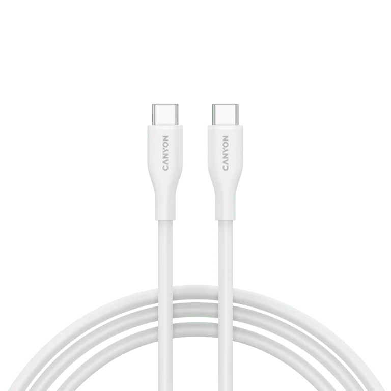 CANYON cable CC60SC10 C-C 60W 1m Silicon White