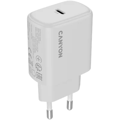 CANYON charger OnCharge 200 20W 1xPD EU White