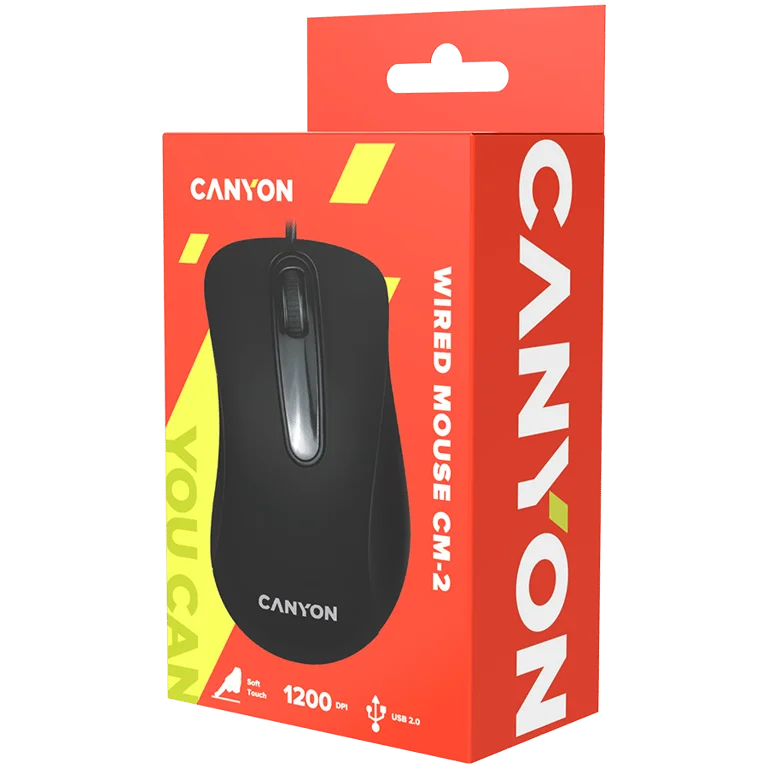 CANYON mouse CM-2 Wired Black