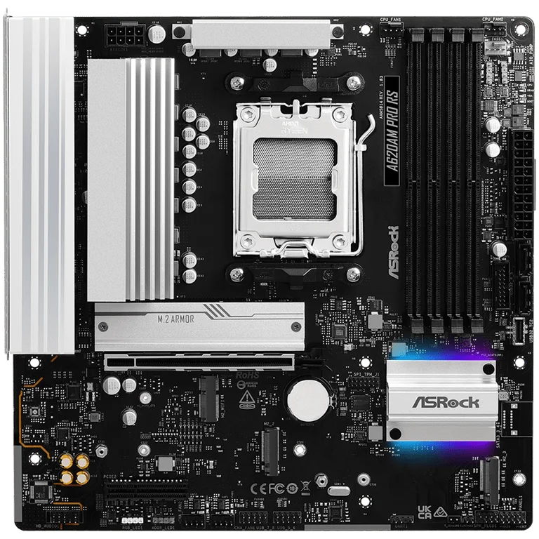 Дънна платка ASROCK – A620AM Pro RS, Socket AM5, DDR5, Micro ATX