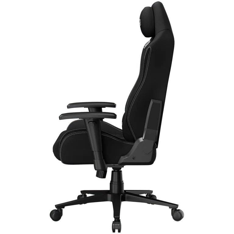 LORGAR CHA41, Ergonomic Gaming Chair Advanced, premium anti-stain fabric, Black/white