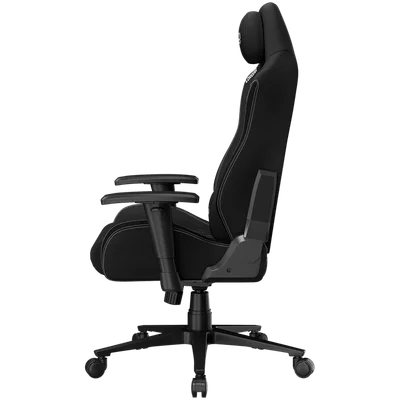 LORGAR CHA41, Ergonomic Gaming Chair Advanced, premium anti-stain fabric, Black/white