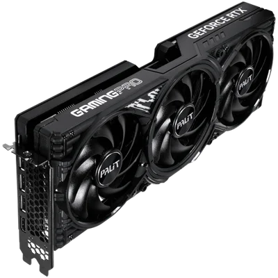 PALIT GeForce RTX 5070 Ti GamingPro-S 16GB GDDR7 256 bit, 1x HDMI 2.1b, 3x DP 2.1b, 3 Fan, 1x 16-pin pwr connector, 750W, 331.9 x 127.1 x 49.7 mm, NE7507T019T2-GB2031U