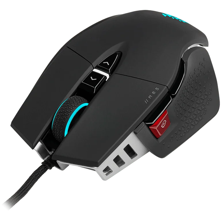 Гейминг мишка Corsair M65 RGB Ultra, оптична, 26000 dpi, 8 бутона, черен