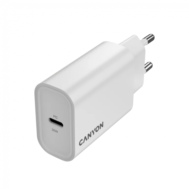 CANYON charger OnCharge 30CL Max Power 30W 1xPD EU White