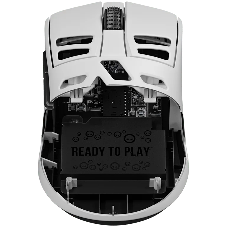LORGAR MSE90W, Magnesium Alloy Wireless Gaming Mouse Elite, White