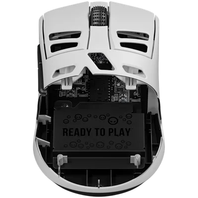 LORGAR MSE90W, Magnesium Alloy Wireless Gaming Mouse Elite, White