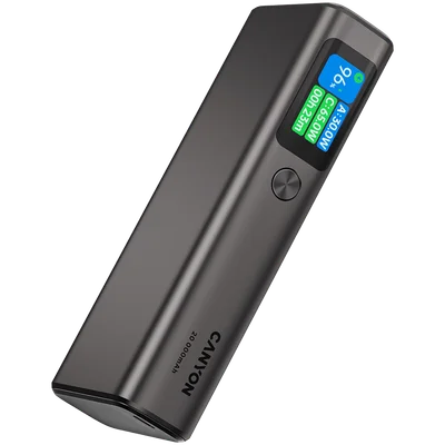 Външна батерия Canyon OnPower 230 20000mAh 130W, тъмно сива
