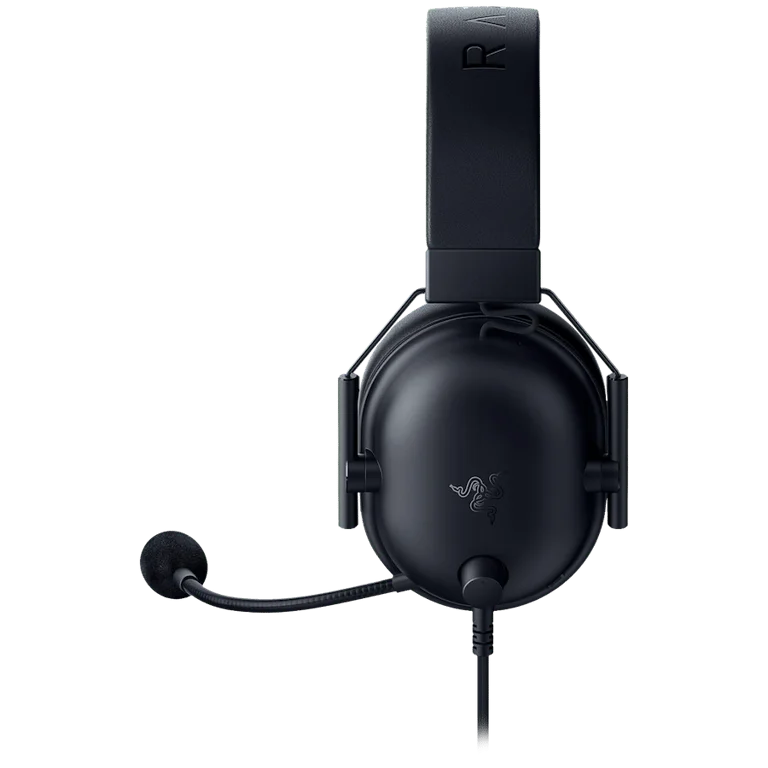 Razer BlackShark V2 X For PlayStation, Wired Console Headset, Black, Tri-Force Drivers 50", Hyperclear Cardoid Mic, leatherette ear cushions for a plush fit and feel