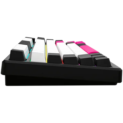 LORGAR KBP7075W, Wireless 75% Mechanical Gaming Keyboard Pro, Black/red, EN layout