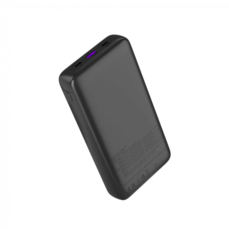 Външна батерия CANYON OnPower 240 PB-240 25000mAh 140W Power Delivery, три порта, дисплей, тъмно сив