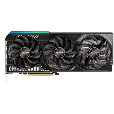 ASROCK Video Card AMD Radeon RX 9070 XT Challenger 16GB GDDR6 256-bit, 1x HDMI, 3x DP, 2x 8-pin PWR connector, PCIe 5.0 x16, recommended PSU 800W, 290 x 23 x 56 mm, 2.8-slot, 90-GA61ZZ-00UANF