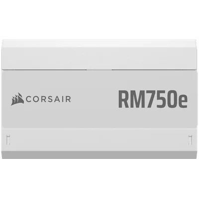 CORSAIR RM750e White, 750 Watt, Cybenetics Gold Certified, Fully Modular