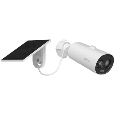 Камера за видеонаблюдение IMOU – Cell 3C All-in-One, 5MP, 3K, Wi-Fi, IP66, соларен панел, батерия 5000mAh