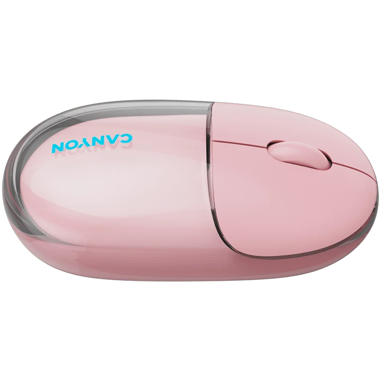 CANYON mouse OnClick 24 BT/ Wireless Transparent/Pink
