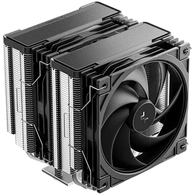 Охладител за процесор PROTECH DeepCool AG620 G2 R-AG620-BKNPMG2-G, 2x120mm, 6 топлинни тръби, TDP 270W, черен