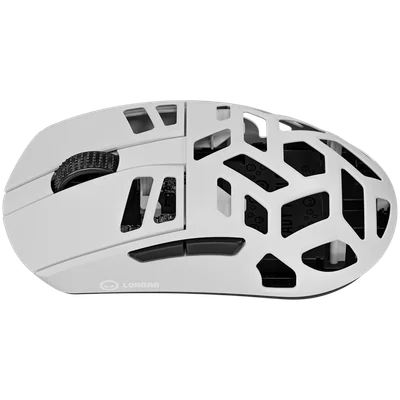 LORGAR MSE90W, Magnesium Alloy Wireless Gaming Mouse Elite, White