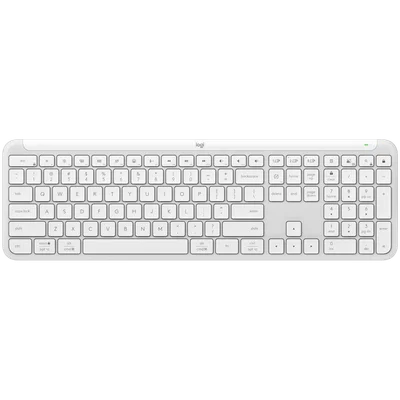LOGITECH SIGNATURE SLIM WIRELESS KEYBOARD K950 - OFF WHITE - US INT'L - 2.4GHZ/BT - INTNL-973